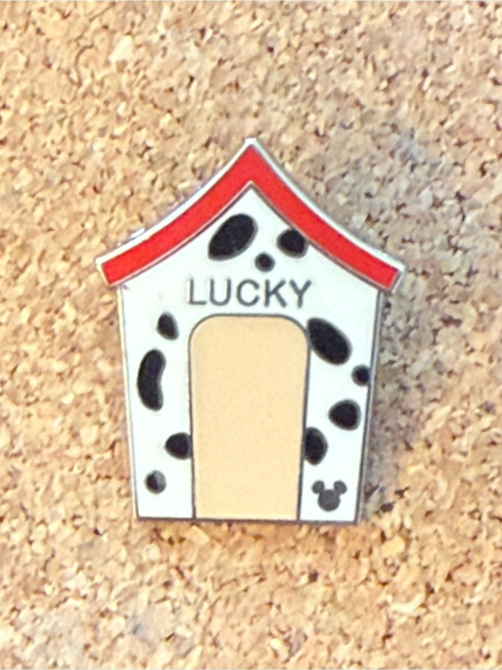 Disney - Lucky -  101 Dalmatian Doghouse Pin - hidden Mickey - 2019